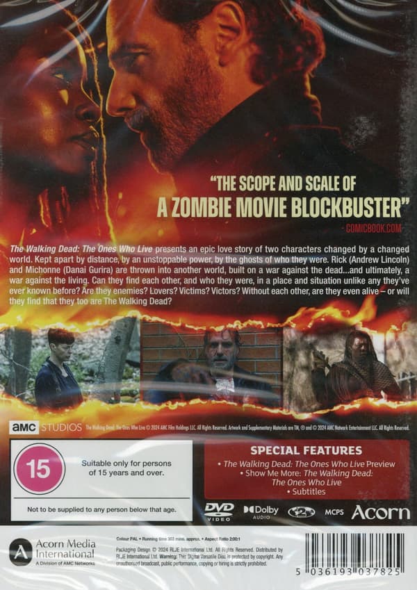 The Walking Dead: The Ones Who Live (Ej sv text) (2 DVD)