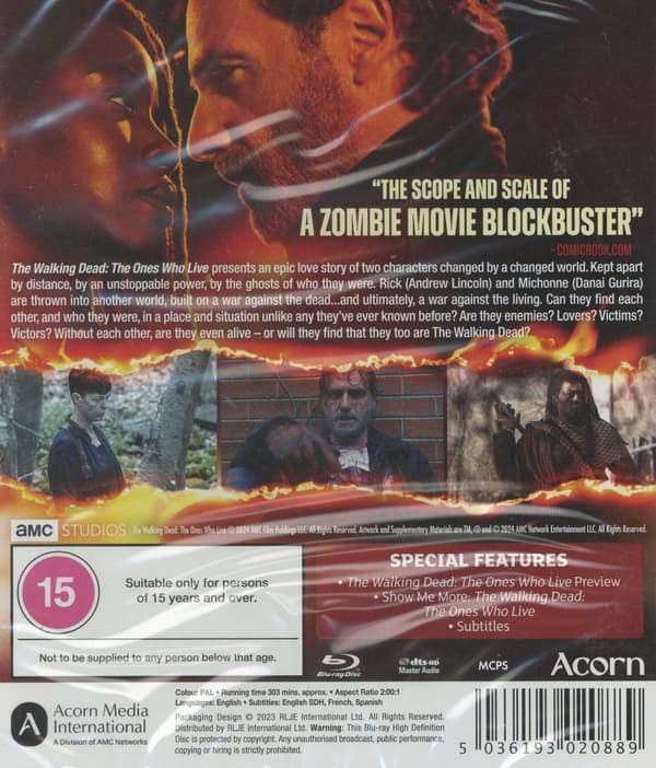 The Walking Dead: The Ones Who Live (Ej sv text) (2 Blu-ray)