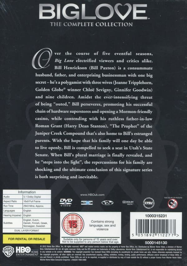 Big love / Complete Series (20 DVD)