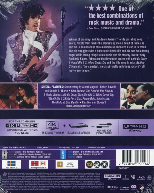 Purple Rain - Ltd Steelbook (4K Ultra HD + Blu-ray)