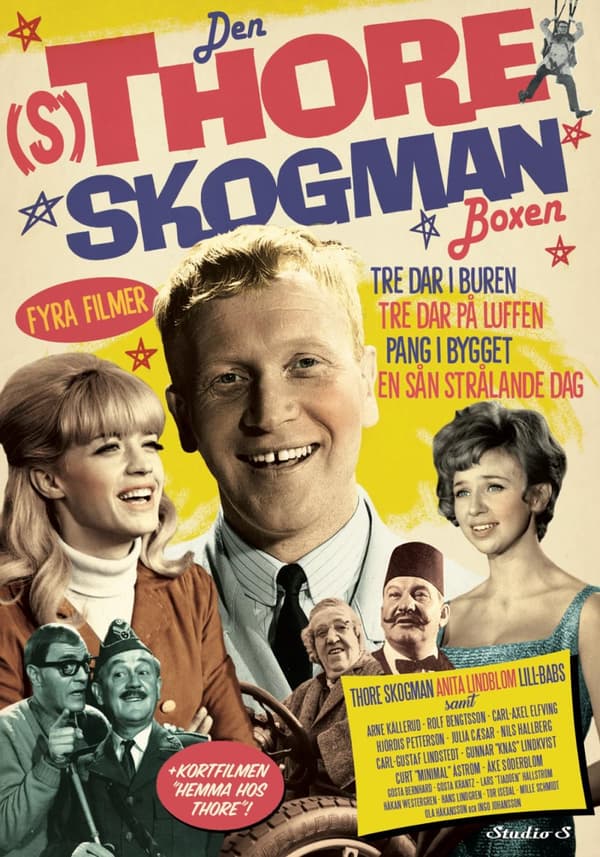 Den (S)Thore Skogmanboxen (4 filmer) (4 DVD)