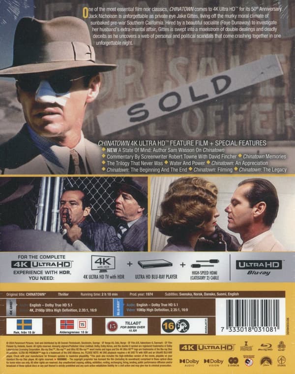 Chinatown - Limited Box (Collectors Edition) (4K Ultra HD + Blu-ray)