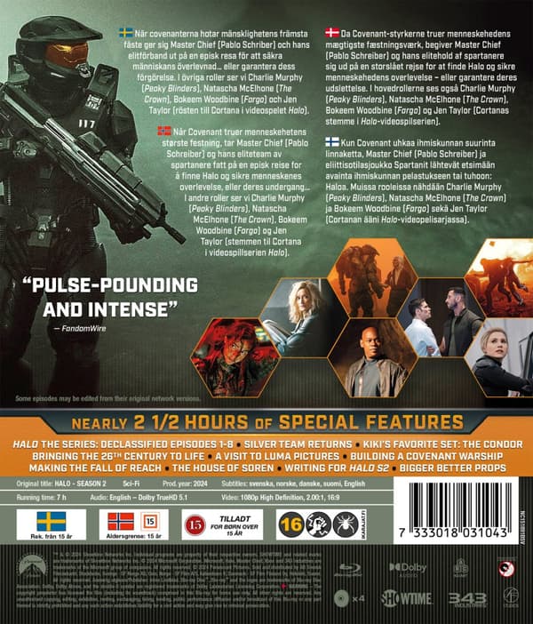 Halo / Säsong 2 (4 Blu-ray)
