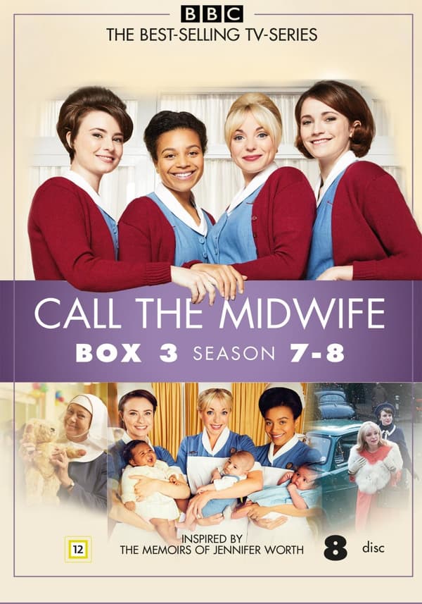 Barnmorskan i East End: Säsong 7-8 (8 DVD)