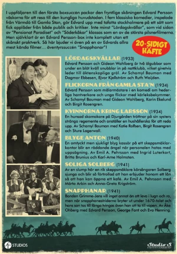 Den stora Edvard Perssonboxen 2 (6 filmer) (3 DVD)