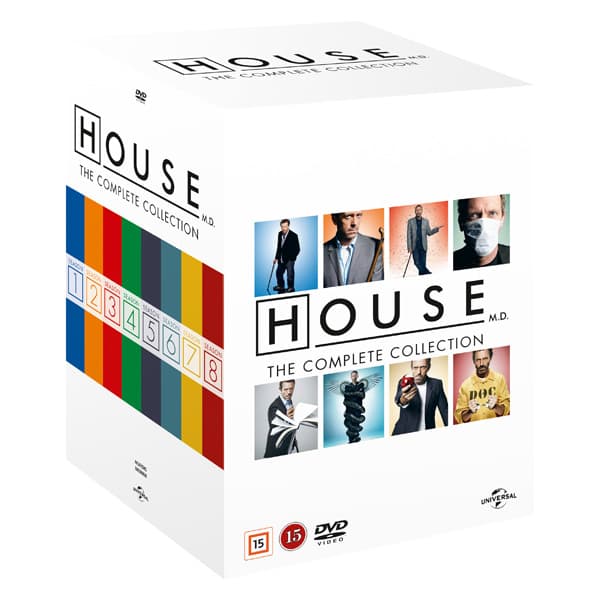 House M.D. / Säsong 1-8 Complete collection (46 DVD)