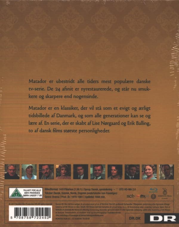 Matador / Hela serien - Restaurerad (10 Blu-ray)