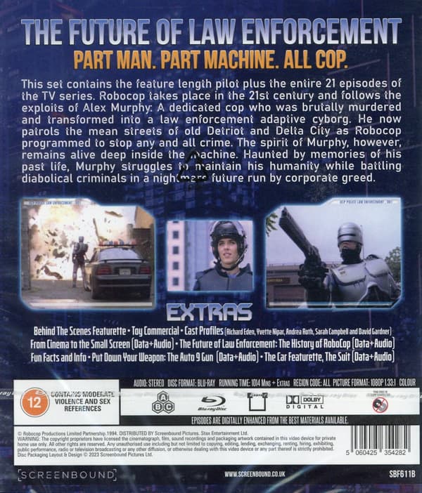 Robocop / Complete TV series (Ej svensk text) (4 Blu-ray)