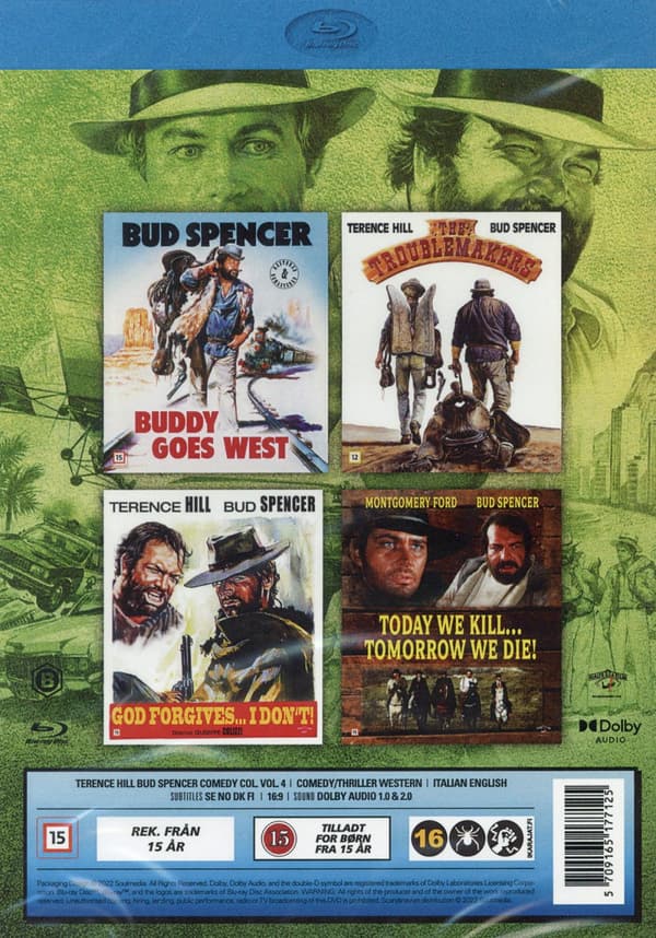 Hill & Spencer - Comedy collection 4 (4 Blu-ray)