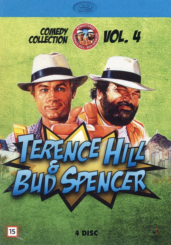 Hill & Spencer - Comedy collection 4 (4 Blu-ray)