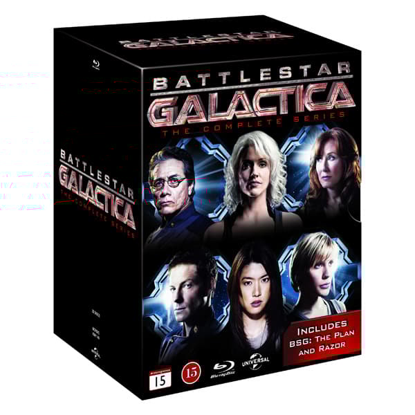 Battlestar Galactica / Complete series + Plan (22 Blu-ray)