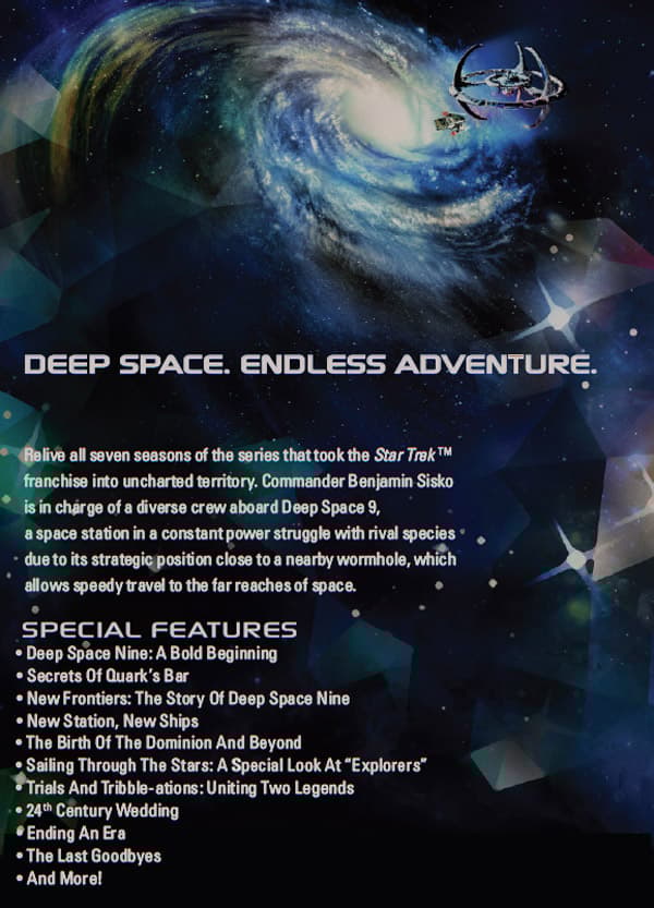Star Trek / DS9 / Complete series Re-pack (48 DVD)