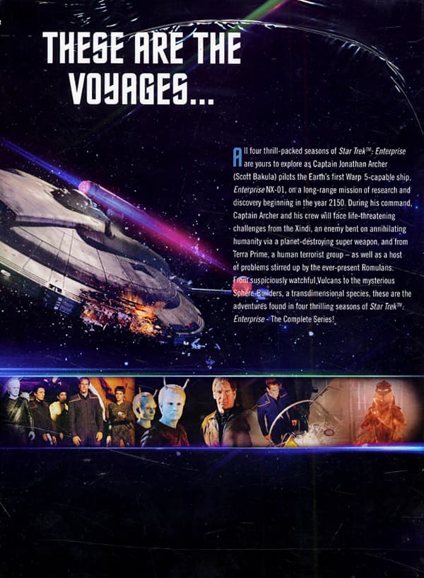 Star Trek / Enterprise / Complete series Re-pack (27 DVD)