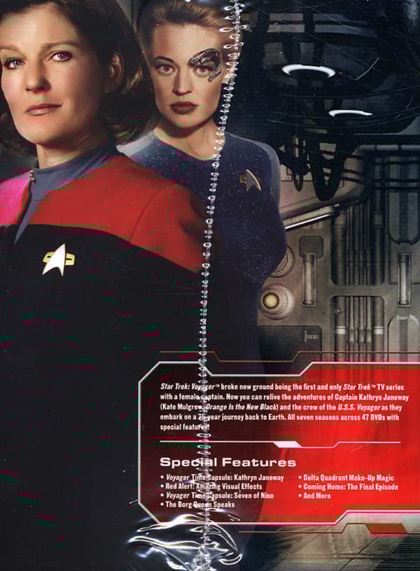 Star Trek / Voyager / Complete series Re-pack (47 DVD)