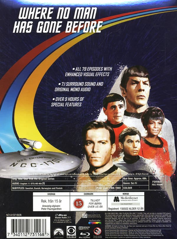 Star Trek TOS / Complete collection - Repack (20 Blu-ray)