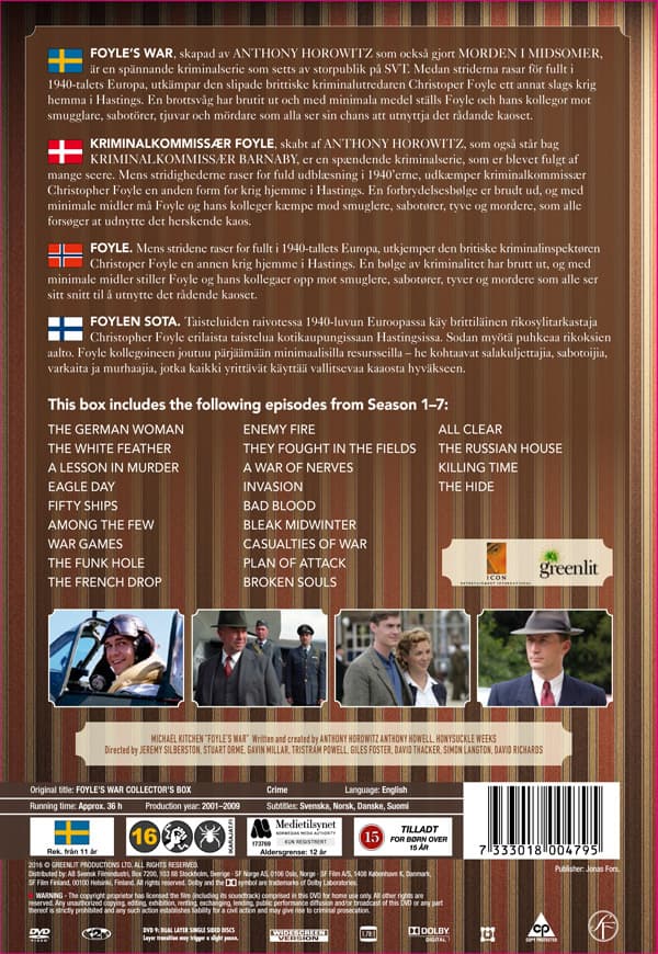 Foyle's war / Complete collection (14 DVD)