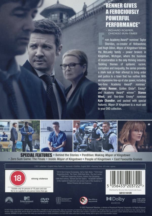 Mayor of Kingstown / Säsong 1 (Ej svensk text) (3 DVD)