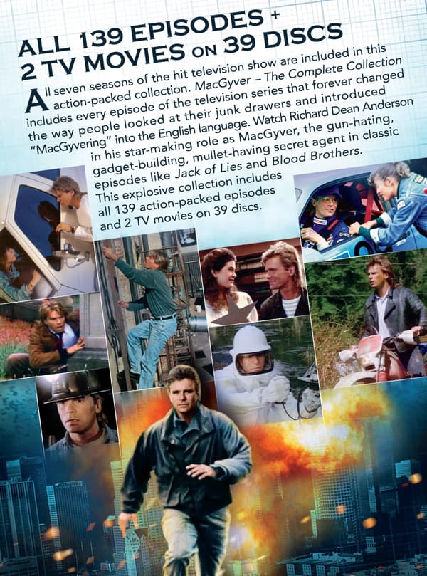 MacGyver / Complete collection / 30th ann. ed. (39 DVD)