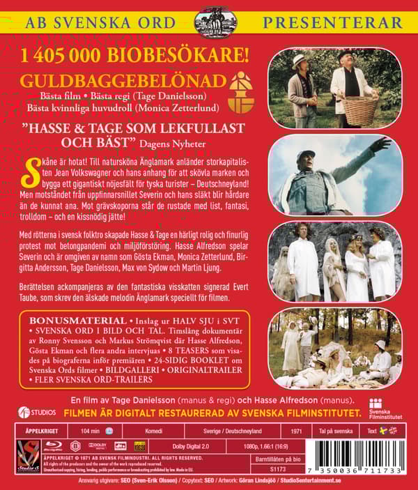 Äppelkriget  - Digitalt restaurerad (Blu-ray)