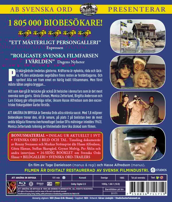 Att angöra en brygga  - Digitalt restaurerad (Blu-ray)