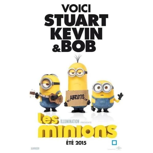 Blu-Ray Minions + Despicable Me 1 & 2