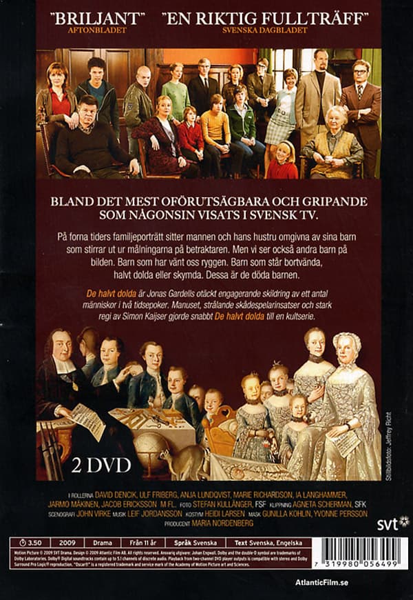 De halvt dolda (2 DVD)