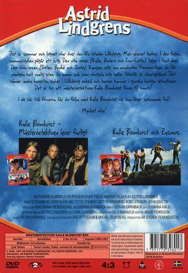 Kalle Blomkvist / Box (2 DVD)