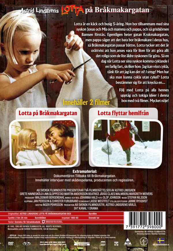 Lotta på Bråkmakargatan / Box (2 DVD)