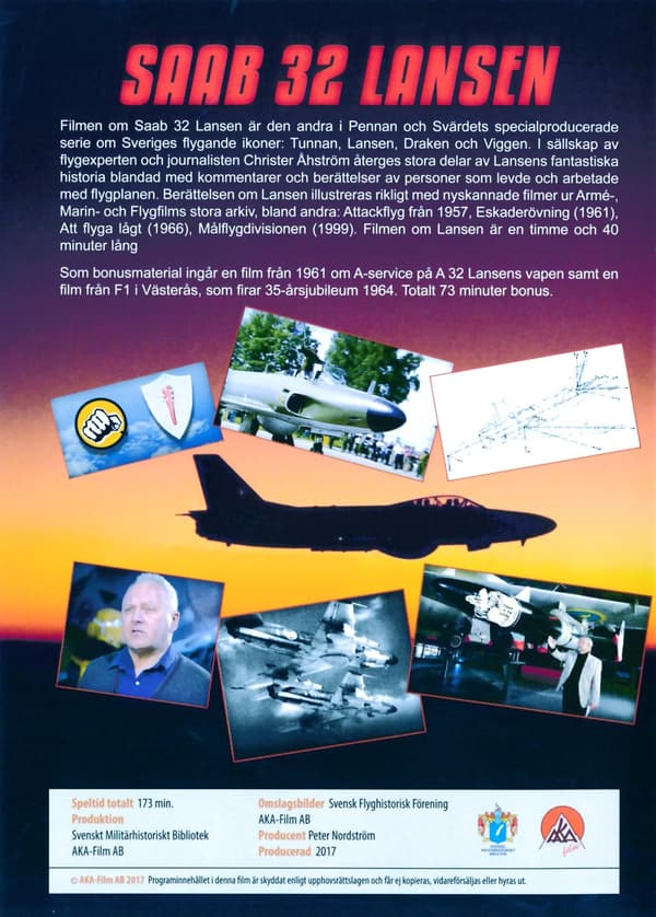 SAAB 32 Lansen (DVD)