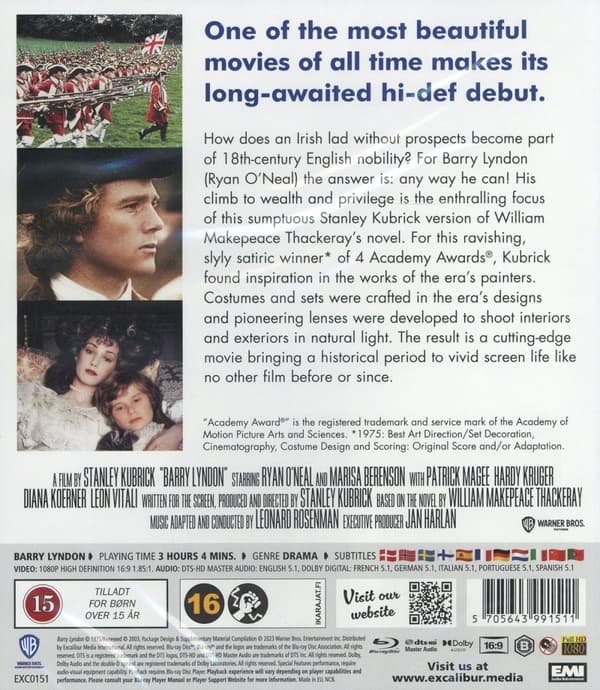 Barry Lyndon (Blu-ray)