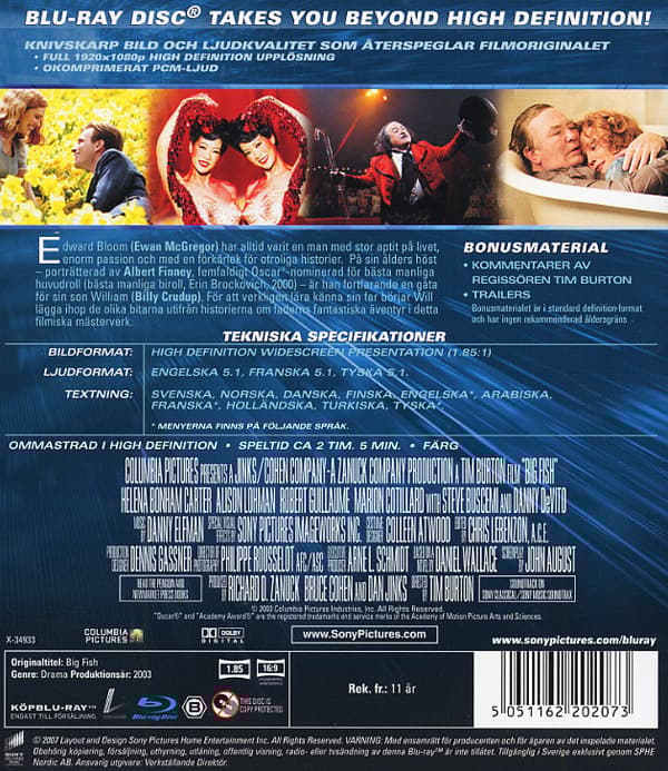 Big fish (Blu-ray)