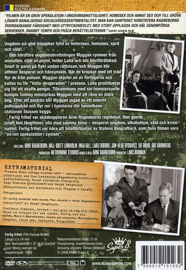 Farlig frihet (DVD)
