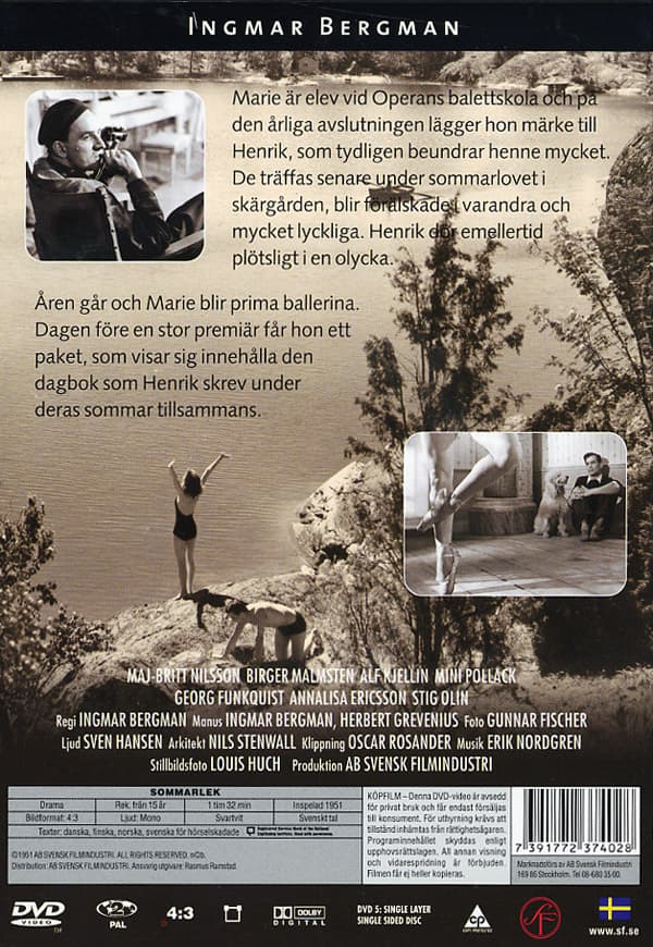 Ingmar Bergman / Sommarlek (DVD)