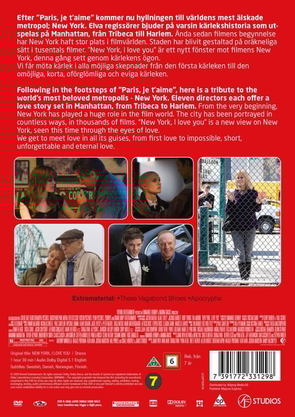 New York I love you (DVD)