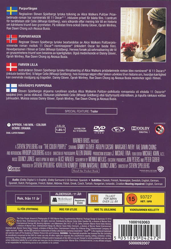 Purpurfärgen (1985) (DVD)