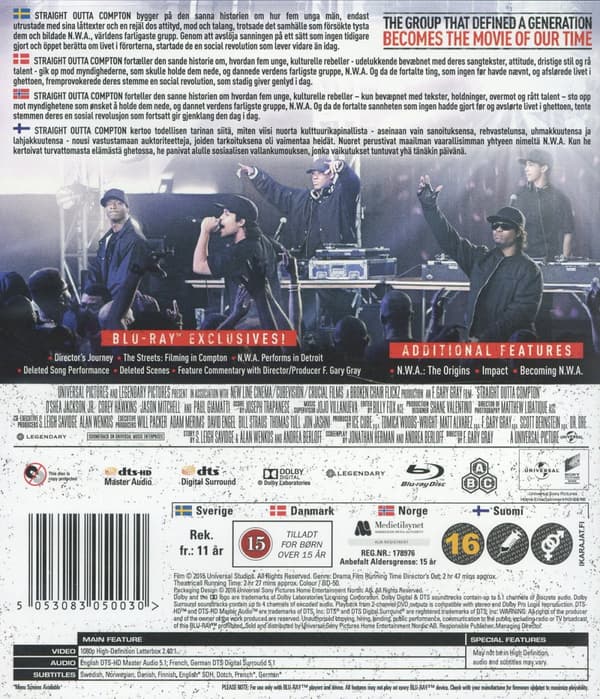 Straight Outta Compton (Blu-ray)