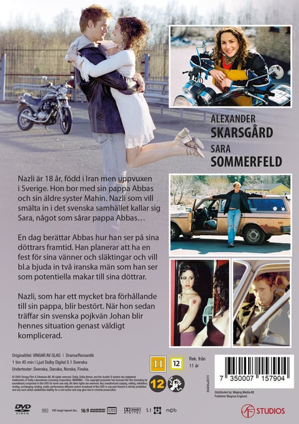 Vingar av glas (DVD)