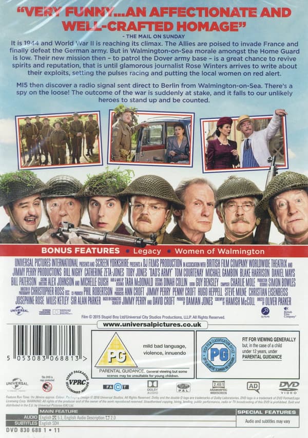 Dad's army (Ej svensk text) (DVD)