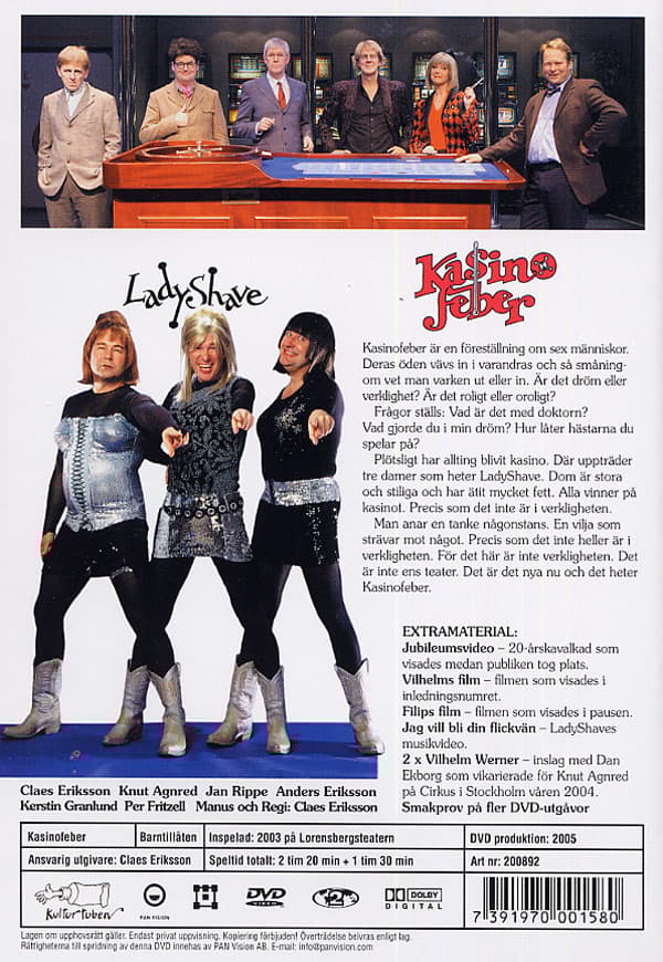 Galenskaparna / Kasinofeber (DVD)
