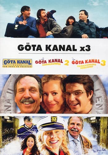 Göta kanal x 3 (2 DVD)