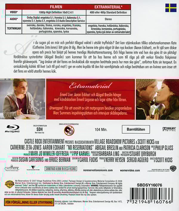 Kärlek på menyn (Blu-ray)