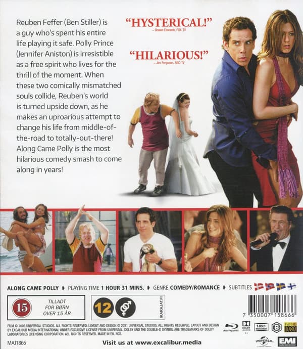 Och så kom Polly (Blu-ray)