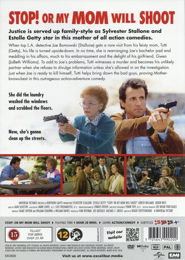 Stopp! Annars skjuter morsan skarpt (DVD)