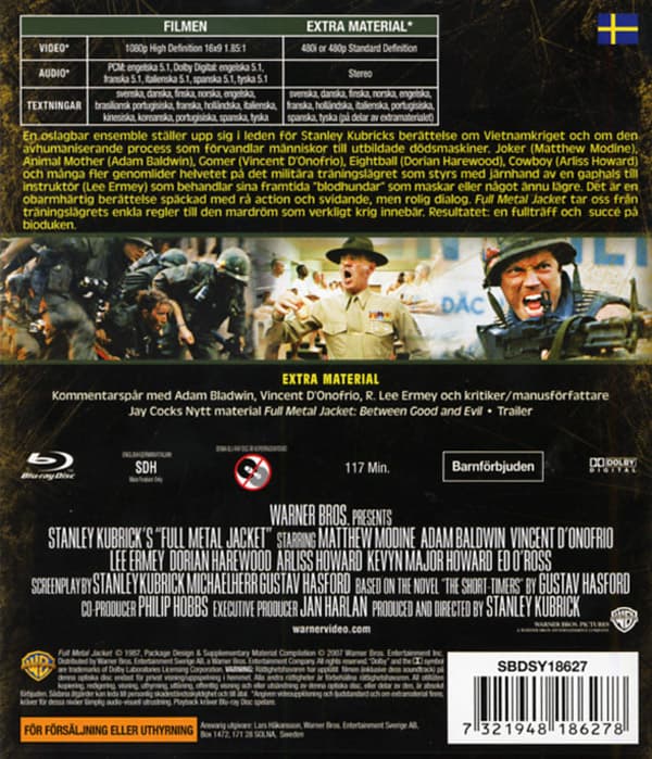 Full metal jacket (Blu-ray)