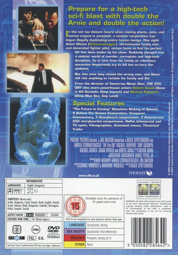 6:e dagen (DVD)