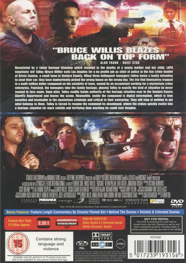 Gisslan (Ej svensk text) (DVD)