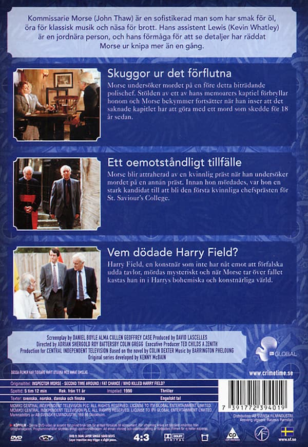 Kommissarie Morse Box 6 (2 DVD)