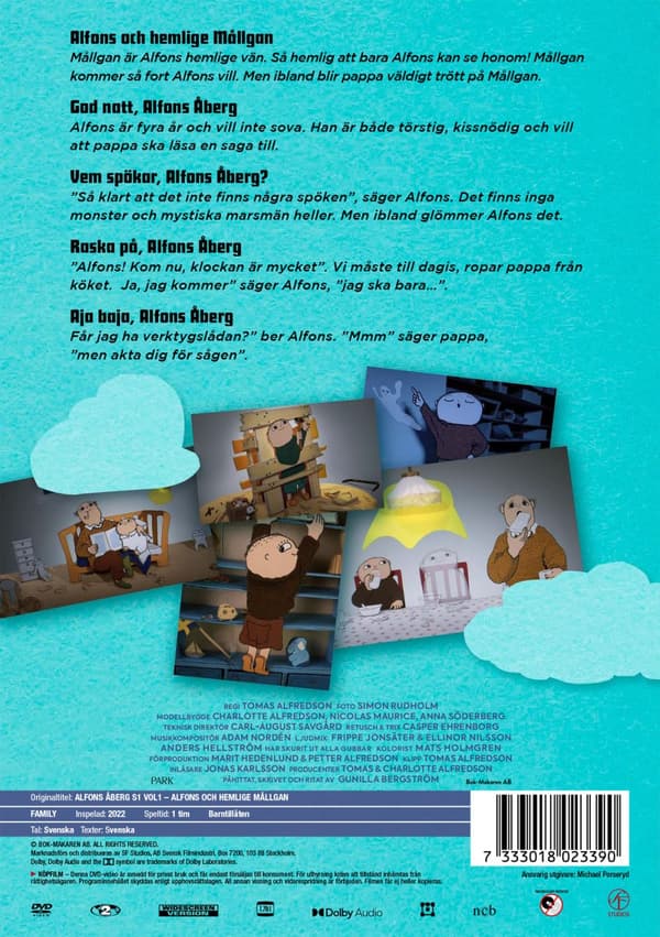 Alfons Åberg / Alfons och hemlige Mållgan (DVD)