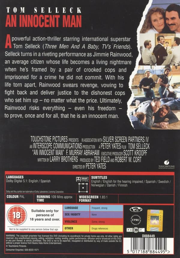 Oskyldigt dömd (DVD)