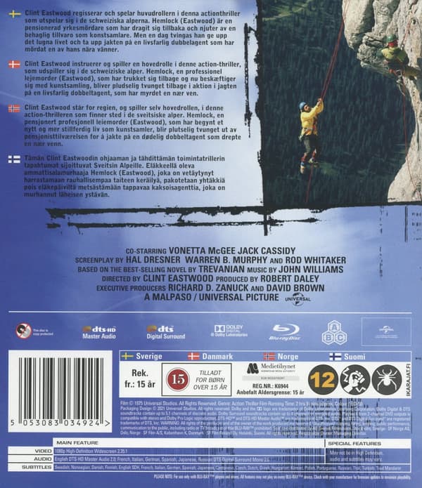 Clint Eastwood / Licens att döda (Blu-ray)